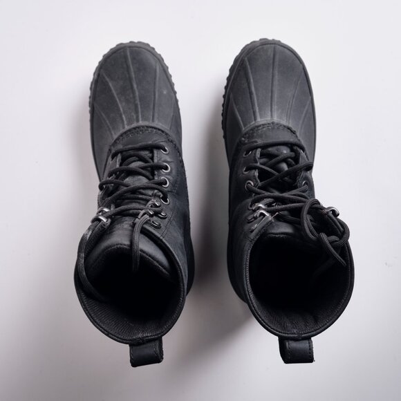 UGG Waterproof Leather Duck Boots – Black / Size 9 Mens - Picture 5 of 5